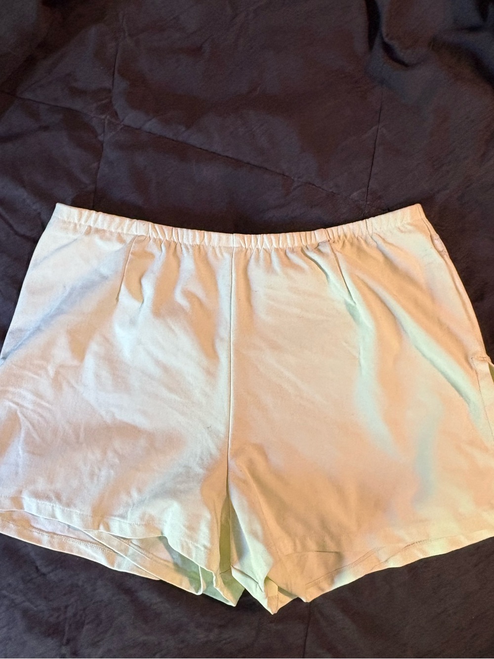 Nike Size M Light Green Athletic Skort